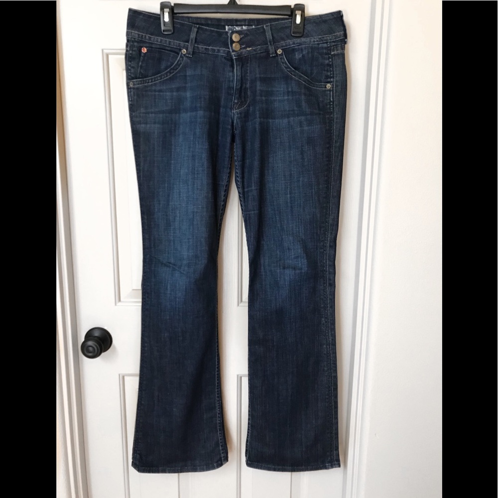 Hudson Jeans- Flare with Button Flap Pocket Detail